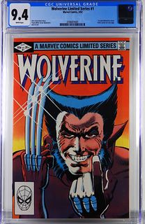 Marvel Comics Wolverine Limited Series #1 CGC 9.4