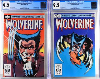 Marvel Comics Wolverine Limited Ser. #1 #2 CGC 9.2