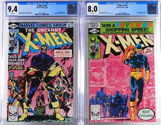 2PC Marvel Comics X-Men #136 #138 CGC 9.4 8.0