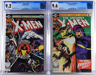 Marvel Comics Uncanny X-Men #139 #142 CGC 9.2 9.6