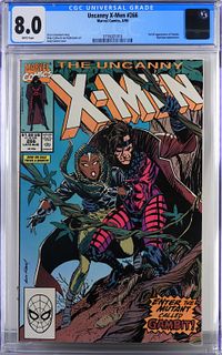 Marvel Comics Uncanny X-Men #266 CGC 8.0
