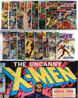 36PC Marvel Comics Captain America Daredevil X-Men