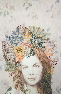 CHELSEA REVELLE '07, Embroidered Personal Photograph Commission