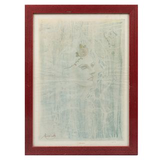 ARTURO ROSENBLUETH "Solarosa" Firmada al frente Litografía 12/150 Enmarcada
