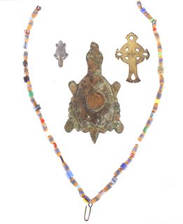 Hudson Bay Pendants & Trade Bead Necklace