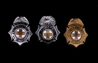 Iselin, New Jersey First Aid Squad Hat Badges