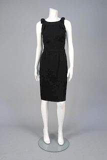 YVES SAINT LAURENT LITTLE BLACK DRESS, c. 1962.
