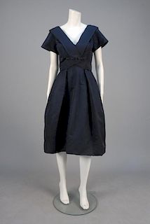 HARVEY BERIN SILK COCKTAIL DRESS, 1950s.