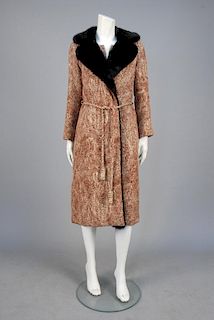 NINA RICCI PARIS DRESS and COAT ENSEMBLE, 1960s.
