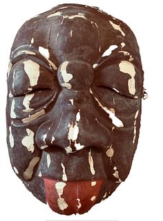 Bugaku Mask, Haremen, c. 1760