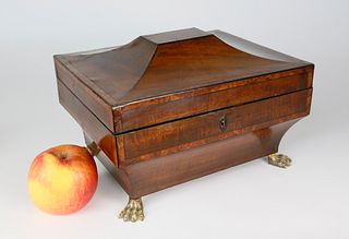 American Mahogany Ladies Box, circa 1840