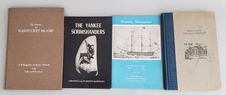 Four Antique and Vintage Nantucket Books