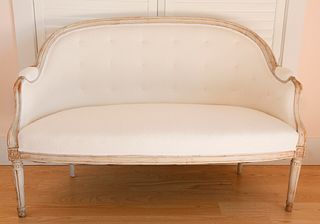 French Louis XIV Style Settee, 19th Century