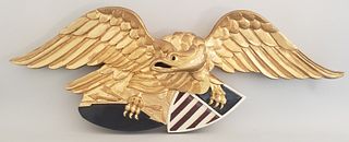 Louisburg Style Gilt Carved Eagle