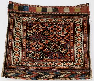 Antique Hand Woven Middle Eastern Saddlebag, circa 1900