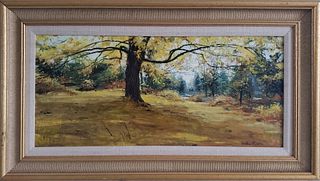 Walter Rane Oil on Canvas Landscape "Autumn Leaves"