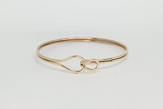 Cleo Bangle in Brass, gold plated