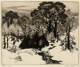 Gene Kloss, Winter Woods, 1941