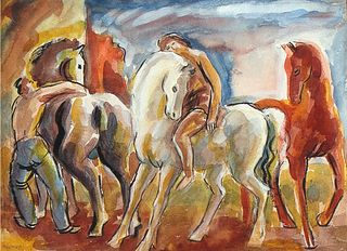 Lester Raymer, Three Horses