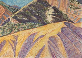 Russell Hamilton, Untitled (New Mexico Mountain Landscape), 1982