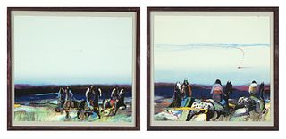 Earl Biss, Untitled (Diptych)