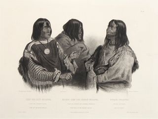 Karl Bodmer, Chief of the Blood-Indians...