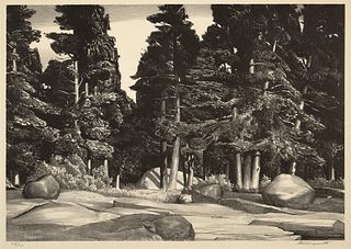 Stow Wengenroth, Deep Forest, 1937
