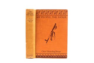 1928 1st Ed My People, The Sioux by Standing Bear