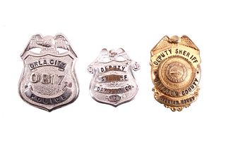 Deputy Sheriff & Police Wallet Badge Collection