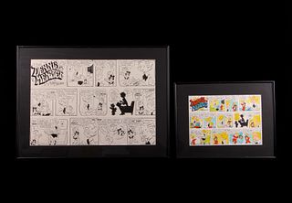 Pair of Proofs of Dennis The Menace Comic 1975