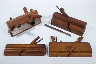 (4) WOODEN PLANES