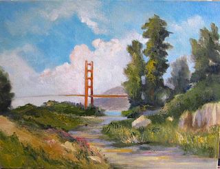 Donna Solin Path to the Golden Gate Bridge