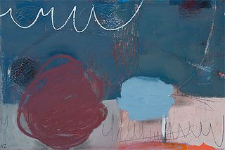Kate Zimmer Maroon and Blue