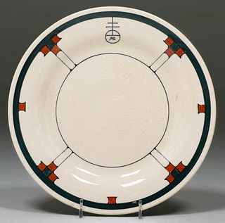 Roycroft Buffalo China Plate c1920s