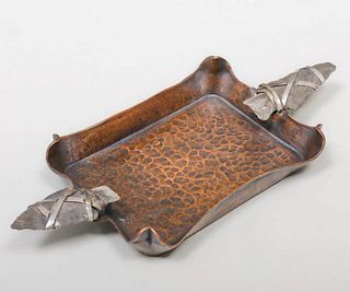 Joseph Heinrichs Hammered Copper & Silver Arrowhead