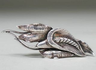 Peer Smed - New York Sterling Silver Cala Lily Brooch