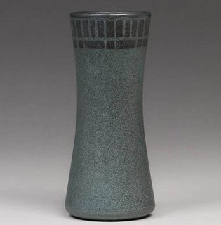 Marblehead Pottery Geometric Design Vase c1908-1920