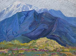 Irene MacLean California Impressionist Mt Baldy