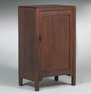 Grand Rapids One-Door Cabinet c1910
