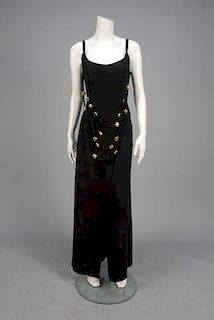 CHRISTIAN LACROIX GOWN with SWAGS and SPACERS.