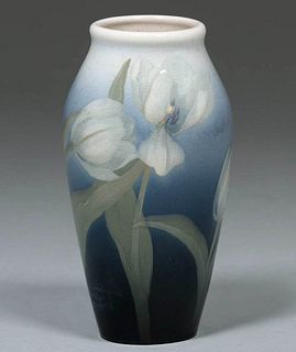 Rookwood Pottery Sara Sax Jeweled Porcelain Vase 1907