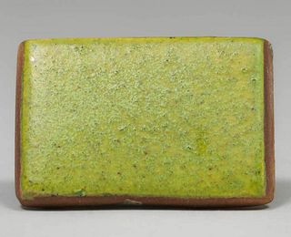 Byrdcliffe Pottery - Woodstock, NY Small Green Glaze