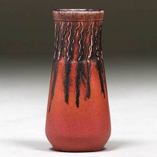 Rookwood Charles J. McLoughlin Carved Drip Vase 1918