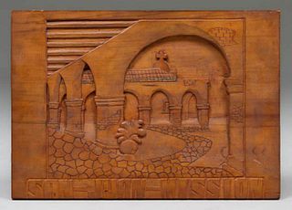 Erich Lasch Hand-Carved Mission San Juan Capistrano