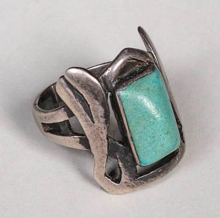 Chicago Arts & Crafts Sterling Silver & Turquoise