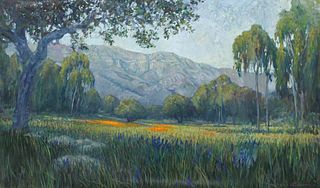 William Dorsey California Painting Eucalyptus &