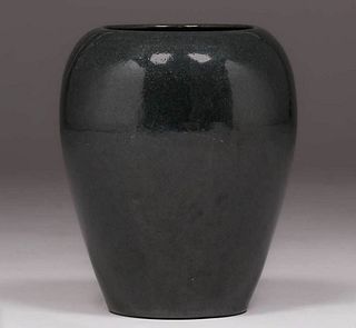 Saturday Evening Girls Gunmetal Grey Vase c1922