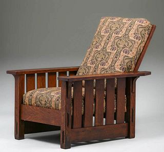 Gustav Stickley #332 Morris Chair c1905