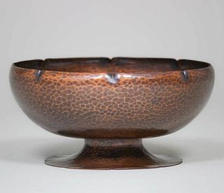 Rebecca Cauman - Boston Hammered Copper Fruit Bowl