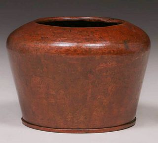 Thomas McGlynn Hammered Copper Vase c1912